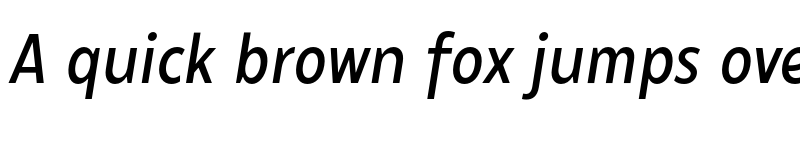 Preview of FONTSPRING DEMO - 600 Matahari Condensed SemiBold Italic font