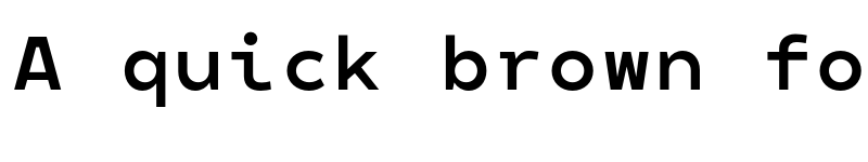 Preview of FONTSPRING DEMO - 700 Matahari Mono Bold Bold font