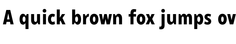 Preview of FONTSPRING DEMO - 800 Matahari Condensed ExtBold Bold font