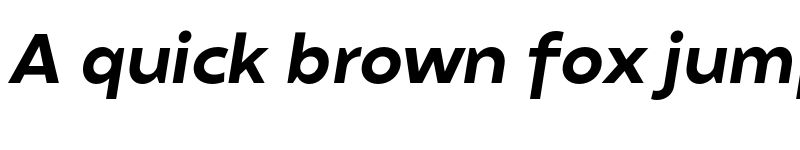 Preview of FONTSPRING DEMO - 800 Matahari ExtraBold Bold Italic font