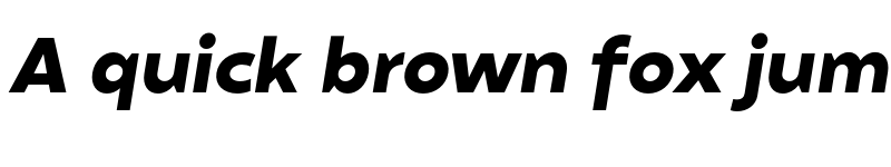 Preview of FONTSPRING DEMO - 900 Matahari Black Bold Italic font