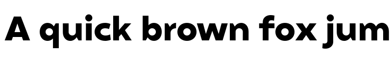 Preview of FONTSPRING DEMO - 900 Matahari Black Bold font