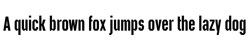 Preview of FONTSPRING DEMO - 946 Latin Dense 2 Bold font