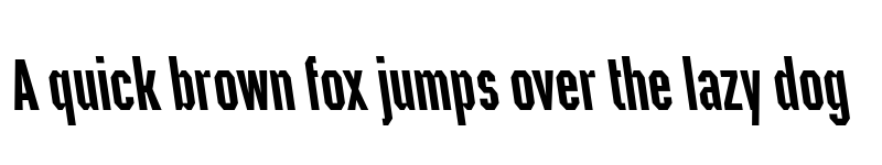 Preview of FONTSPRING DEMO - 946 Latin Dense 3 Italic font