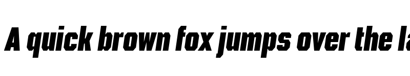 Preview of FONTSPRING DEMO - 946 Latin Dense 4 Italic font