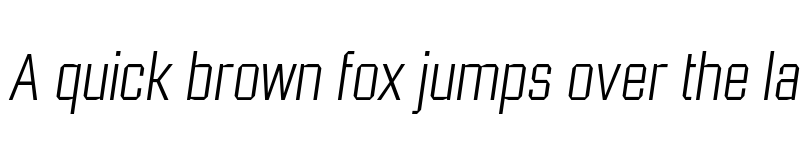 Preview of FONTSPRING DEMO - 946 Latin Semidense 1 Italic font