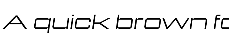 Preview of FONTSPRING DEMO - 946 Latin XWide 2 Italic font