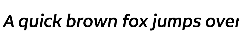 Preview of FONTSPRING DEMO - Aalto Sans Essential Alt Medium It Regular font