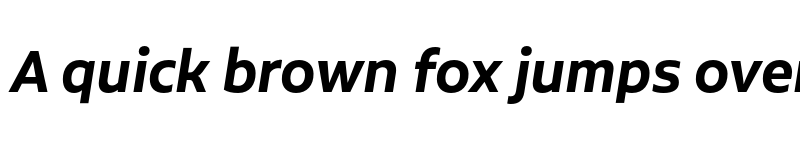 Preview of FONTSPRING DEMO - Aalto Sans Essential Alt SmBd It Regular font