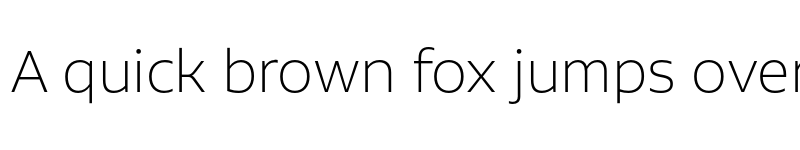 Preview of FONTSPRING DEMO - Aalto Sans Essential UltraLight Regular font