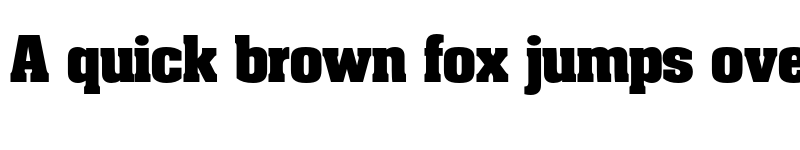 Preview of FONTSPRING DEMO - Aargau Pro Poster Bold font