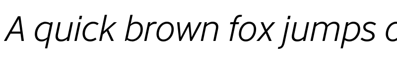 Preview of FONTSPRING DEMO - Abandon Li Italic font