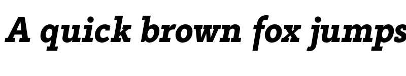 Preview of FONTSPRING DEMO - Abiding Bd Bold Italic font