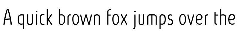 Preview of FONTSPRING DEMO - Absolut Pro ExtraLight Condensed Regular font