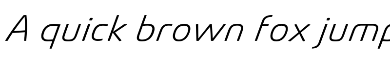 Preview of FONTSPRING DEMO - Absolut Pro ExtraLight Expanded Italic font