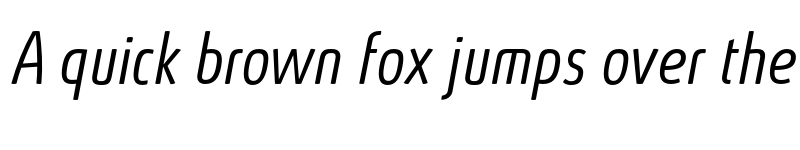 Preview of FONTSPRING DEMO - Absolut Pro Light Condensed Italic font