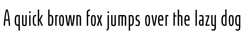 Preview of FONTSPRING DEMO - Absolut Pro Light UltraCondensed Regular font