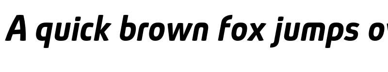 Preview of FONTSPRING DEMO - Absolut Pro SemiBold Bold Italic font