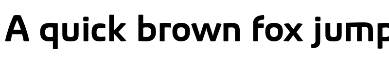 Preview of FONTSPRING DEMO - Absolut Pro SemiBold Expanded Bold font