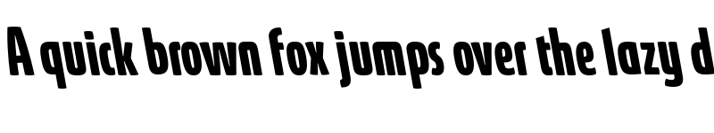 Preview of FONTSPRING DEMO - Absolut Pro UltraCondensed Bold Italic font