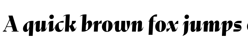 Preview of FONTSPRING DEMO - Abstract Black It Regular font