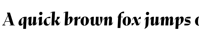 Preview of FONTSPRING DEMO - Abstract Bold It Regular font