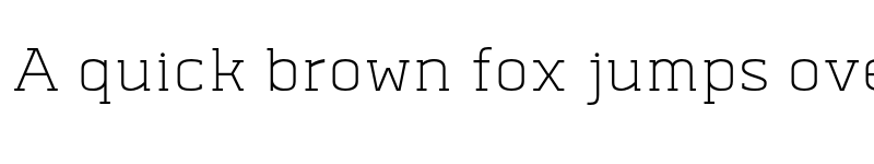 Preview of FONTSPRING DEMO - Abula ExtLt Regular font