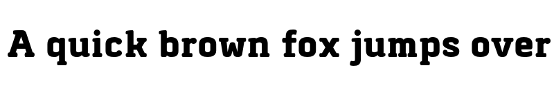 Preview of FONTSPRING DEMO - Abula Organic Black Regular font