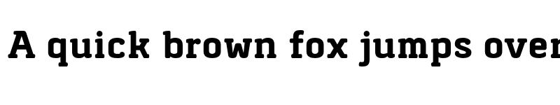 Preview of FONTSPRING DEMO - Abula Organic Bold font