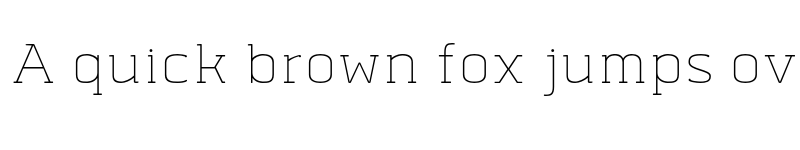 Preview of FONTSPRING DEMO - Abula Organic Thin Hairline Regular font