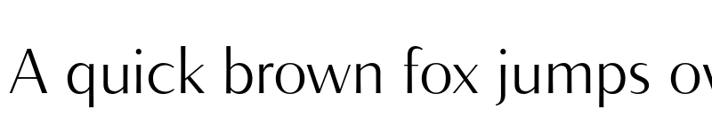 Preview of FONTSPRING DEMO - Accent Graphic Light Regular font