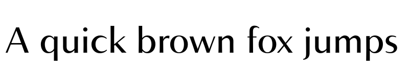 Preview of FONTSPRING DEMO - Accent Graphic Medium Regular font