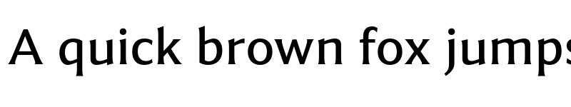 Preview of FONTSPRING DEMO - Accia Flare Med Regular font