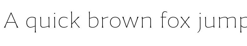 Preview of FONTSPRING DEMO - Accia Flare Thin Regular font