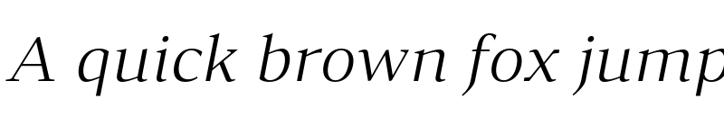 Preview of FONTSPRING DEMO - Accia Forte Light Italic font