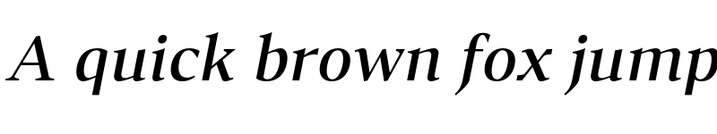 Preview of FONTSPRING DEMO - Accia Forte Med Italic font