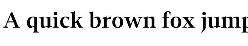 Preview of FONTSPRING DEMO - Accia Forte SemBd Regular font