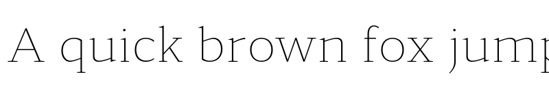 Preview of FONTSPRING DEMO - Accia Forte Thin Regular font