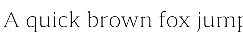 Preview of FONTSPRING DEMO - Accia Moderato ExtLt Regular font