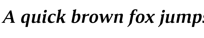 Preview of FONTSPRING DEMO - Accia Moderato SemBd Italic font