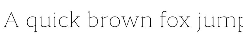 Preview of FONTSPRING DEMO - Accia Moderato Thin Regular font