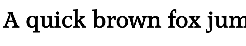 Preview of FONTSPRING DEMO - Accolade Serial Bold font