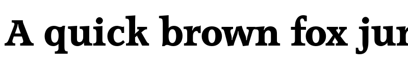 Preview of FONTSPRING DEMO - Accolade Serial Xbold Regular font