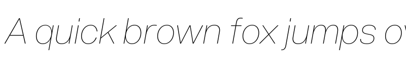 Preview of FONTSPRING DEMO - Acronym Thin Italic Regular font