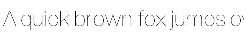 Preview of FONTSPRING DEMO - Acronym Thin Regular font