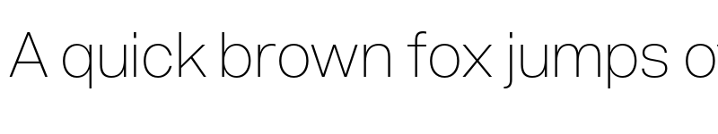 Preview of FONTSPRING DEMO - Acronym Ultralight Regular font