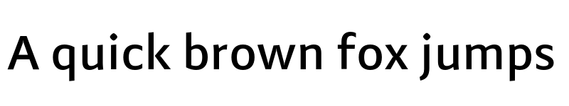 Preview of FONTSPRING DEMO - Adagio_Sans Medium Regular font