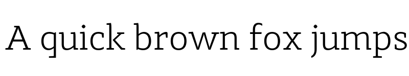 Preview of FONTSPRING DEMO - Adagio_Slab Light Regular font