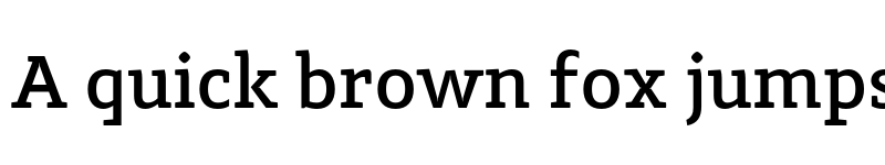 Preview of FONTSPRING DEMO - Adagio_Slab Medium Regular font