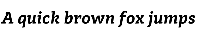 Preview of FONTSPRING DEMO - Adagio_Slab SemiBold Italic font